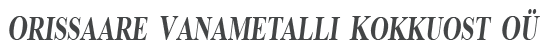 Orissaare Vanametalli Kokkuost OÜ